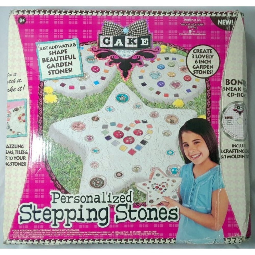 Cake Personalised Stepping Stones